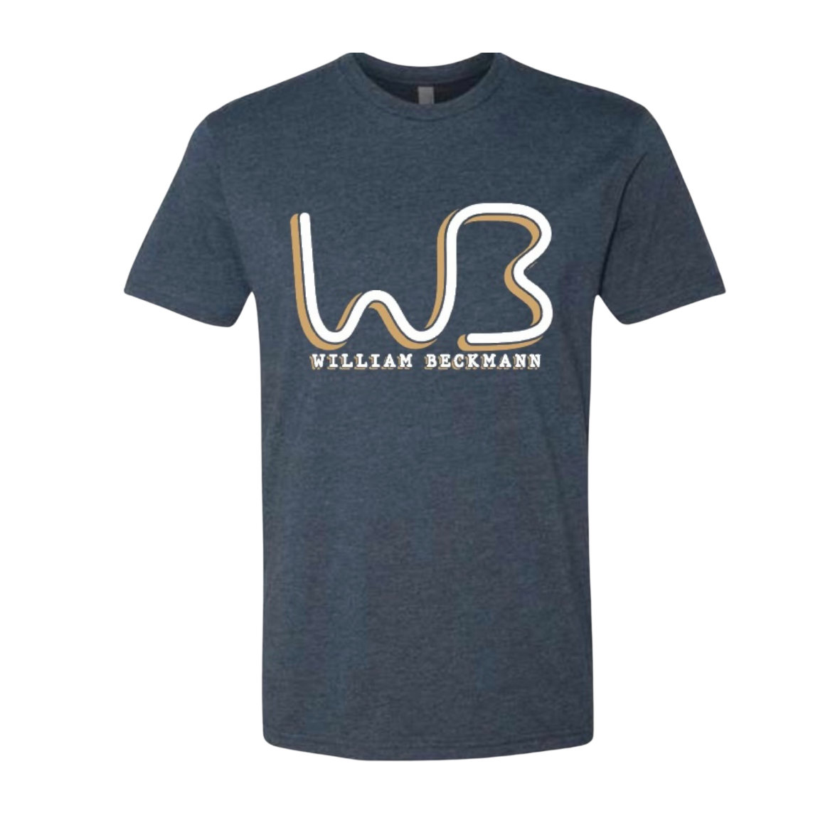 Navy WB Brand Tee