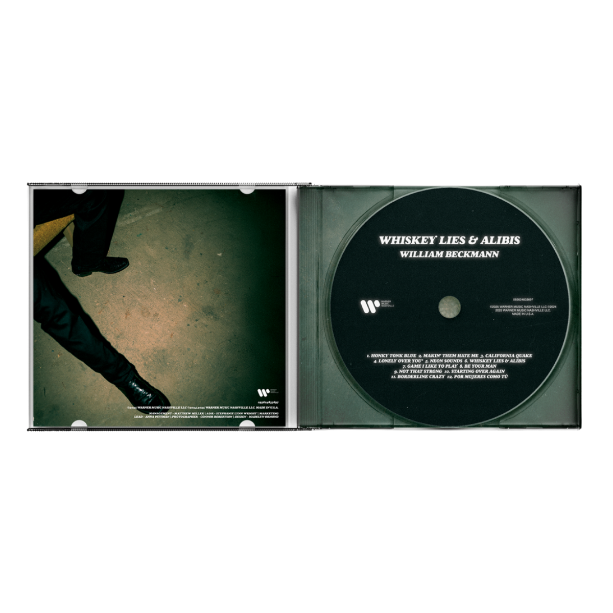 Whiskey Lies & Alibis Autographed CD