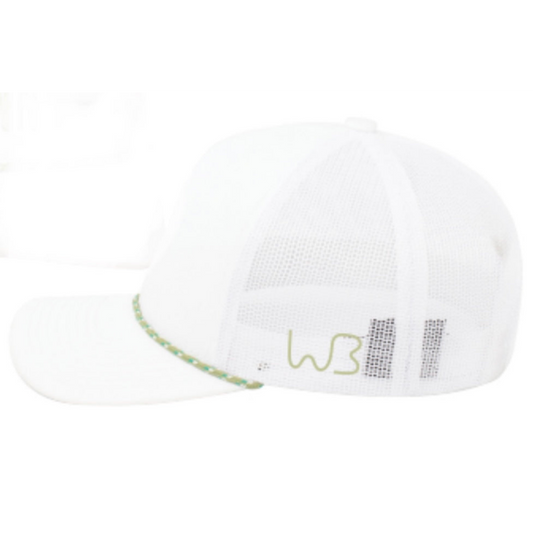 William Beckmann White Trucker Cap