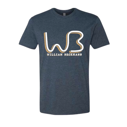 Navy WB Brand Tee
