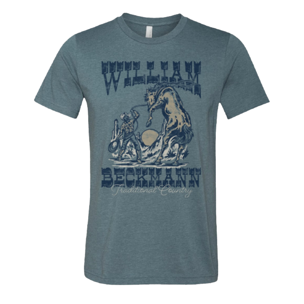 WB Traditional Country Cowboy & Bronco Tee