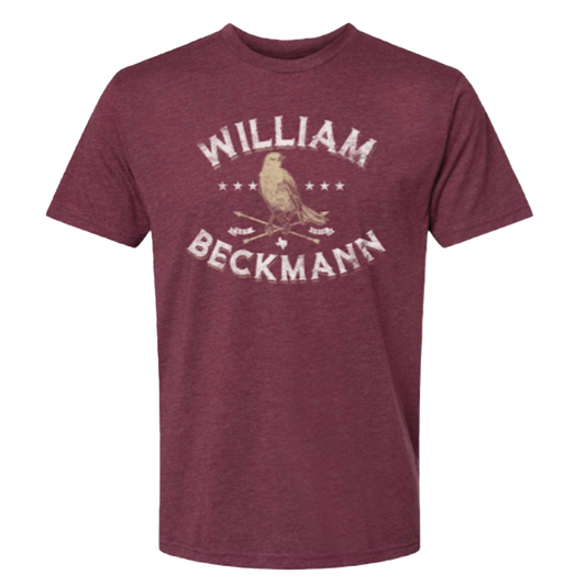 WB Bird Maroon Tee